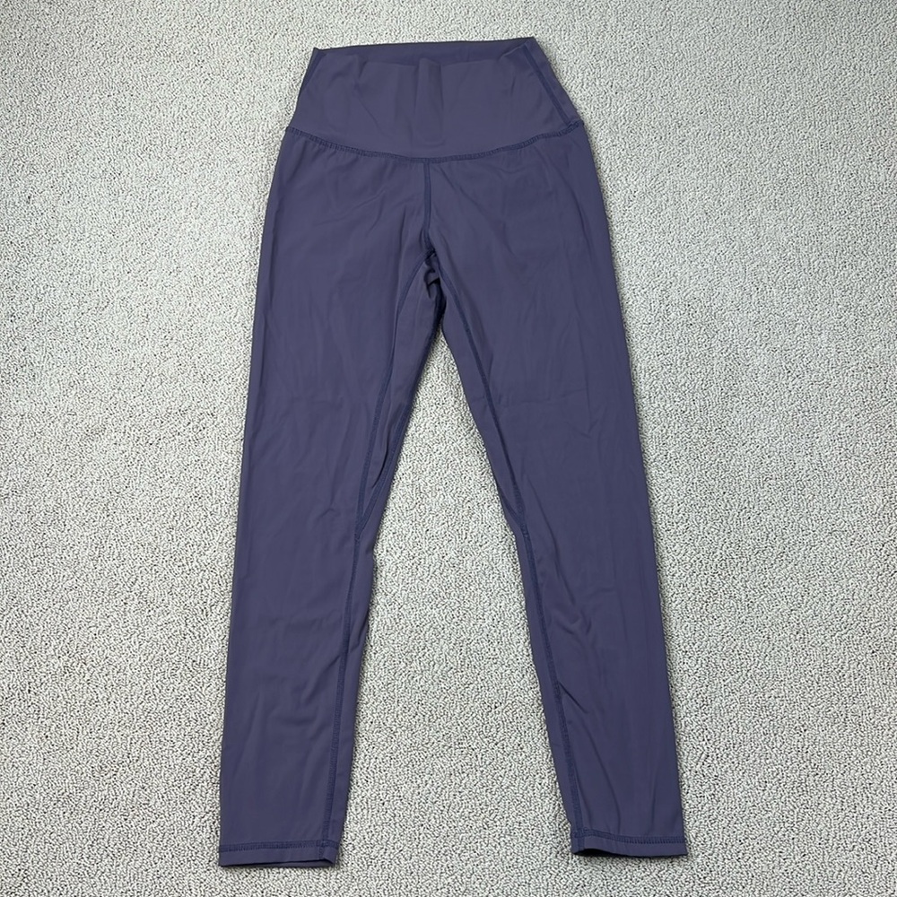 Born Primitive Leggings Purple High Waisted 24" Inseam Womens M Crossfit Workout